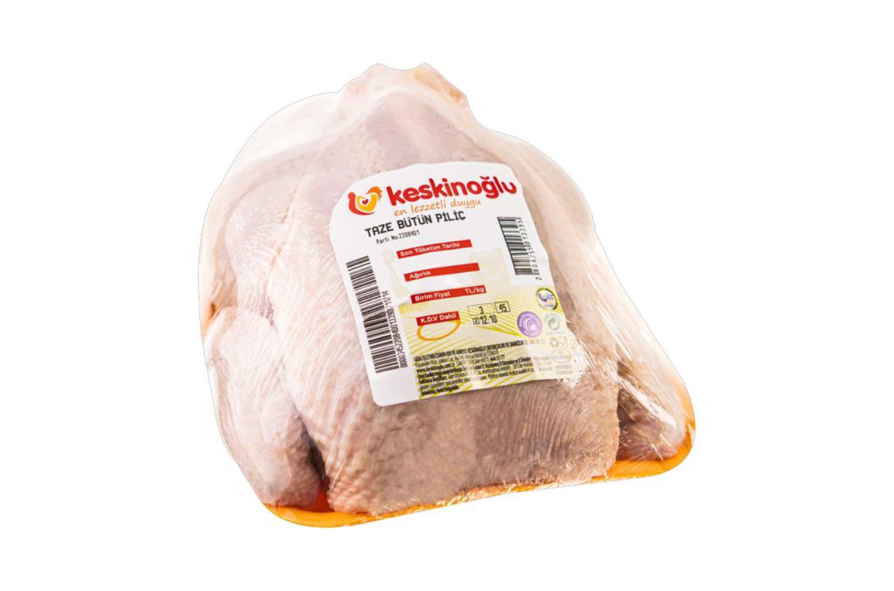 Fresh whole chicken